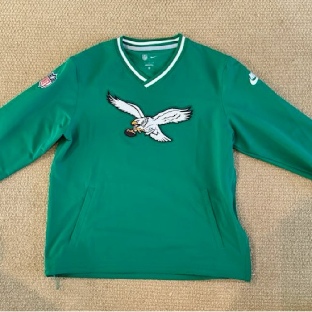 Philadelphia Eagles Kelly Green Windbreaker